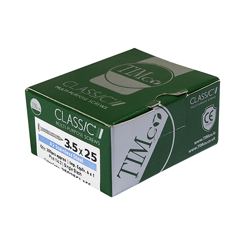 Classic Screw PZ1 CSK A2 SS - Image 2