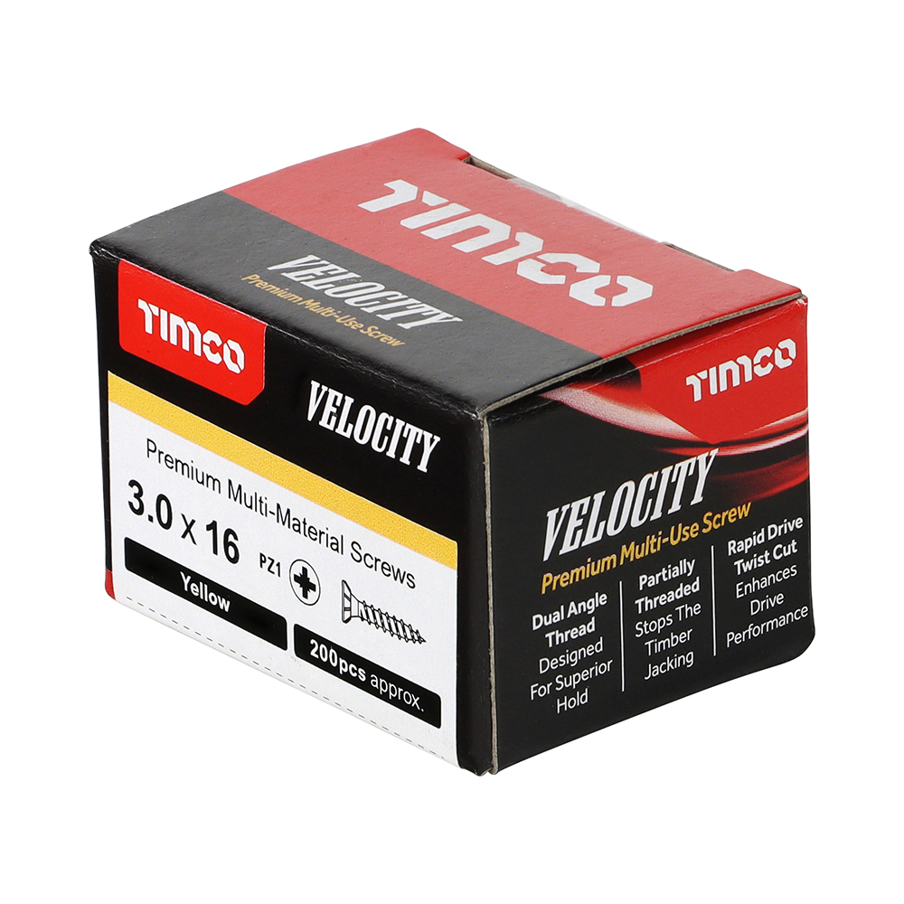 Velocity Screw PZ1 CSK ZYP - Image 2