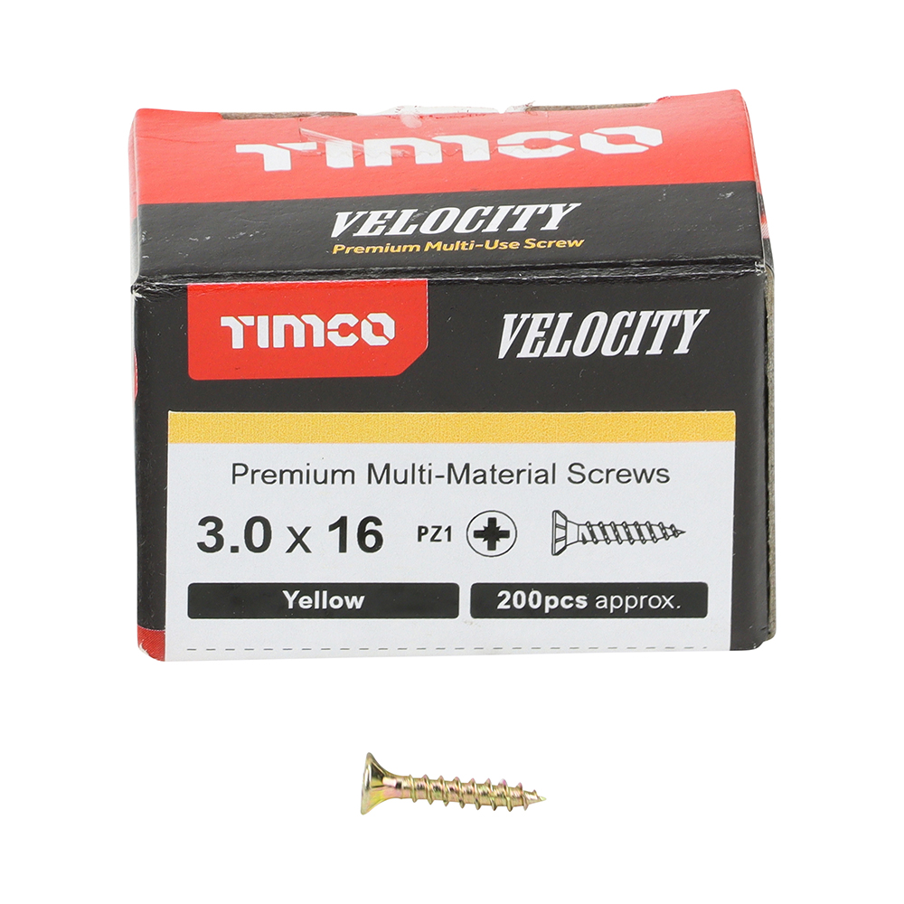 Velocity Screw PZ1 CSK ZYP - Image 3