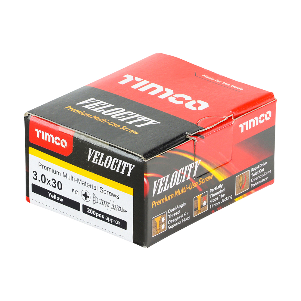 Velocity Screw PZ1 CSK ZYP - Image 2