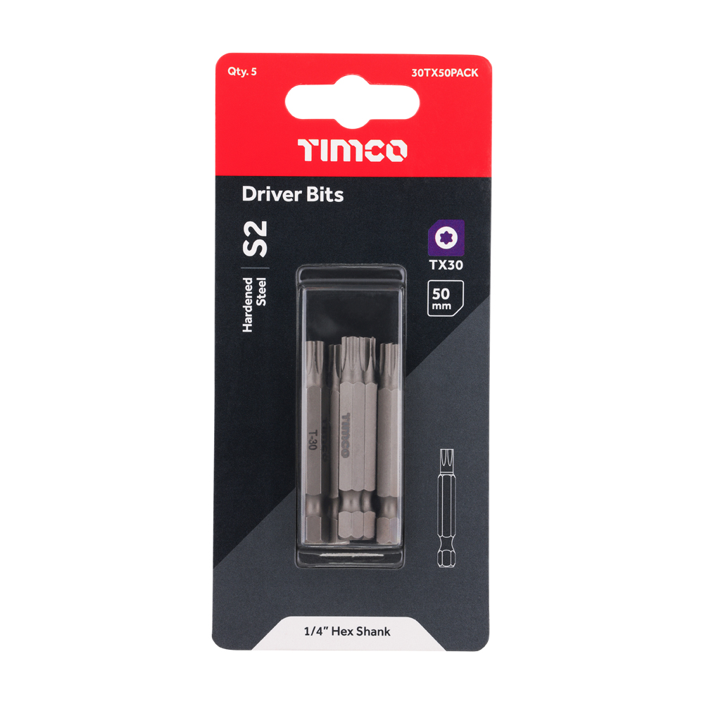 TX Drive Driver Bit - S2 Grey - Image 2
