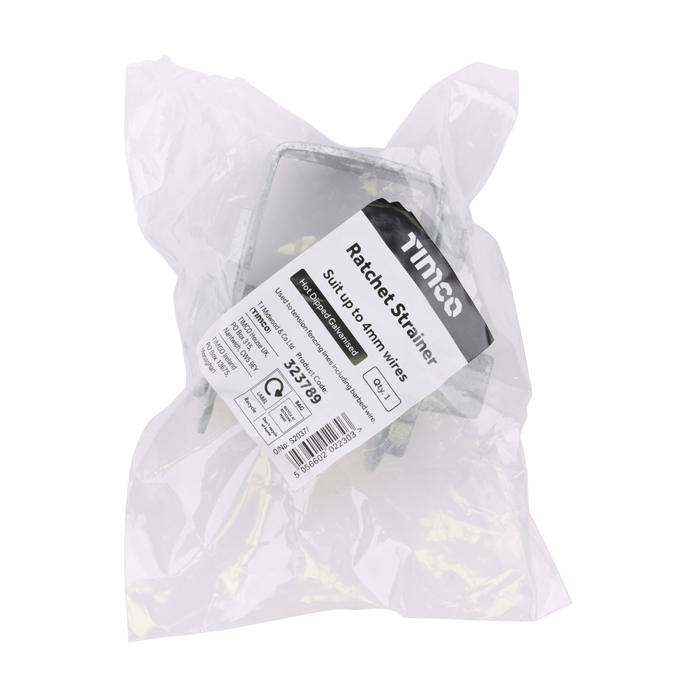 Ratchet Strainer - HDG - Image 2