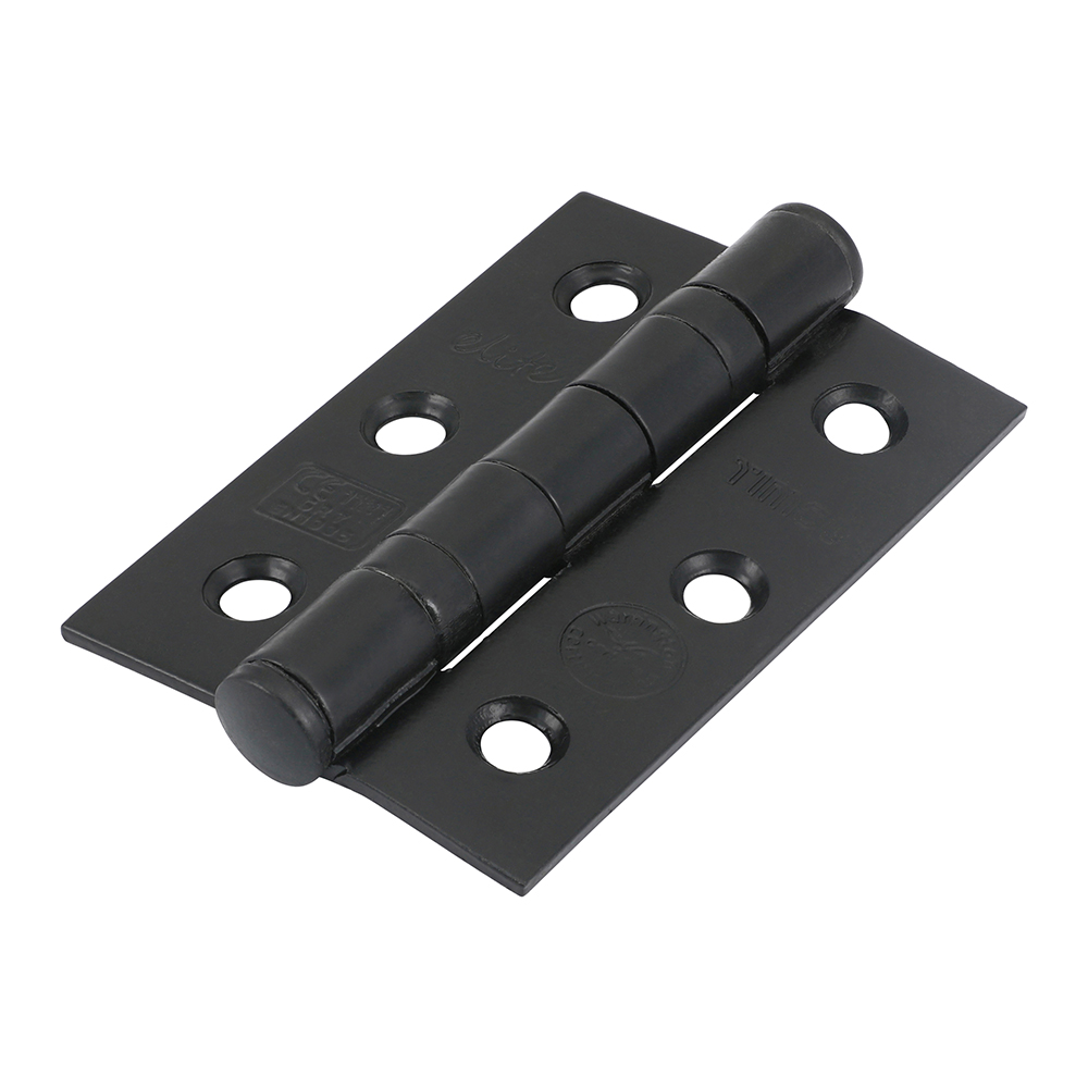 7 Fire Door Hinge Epoxy Black