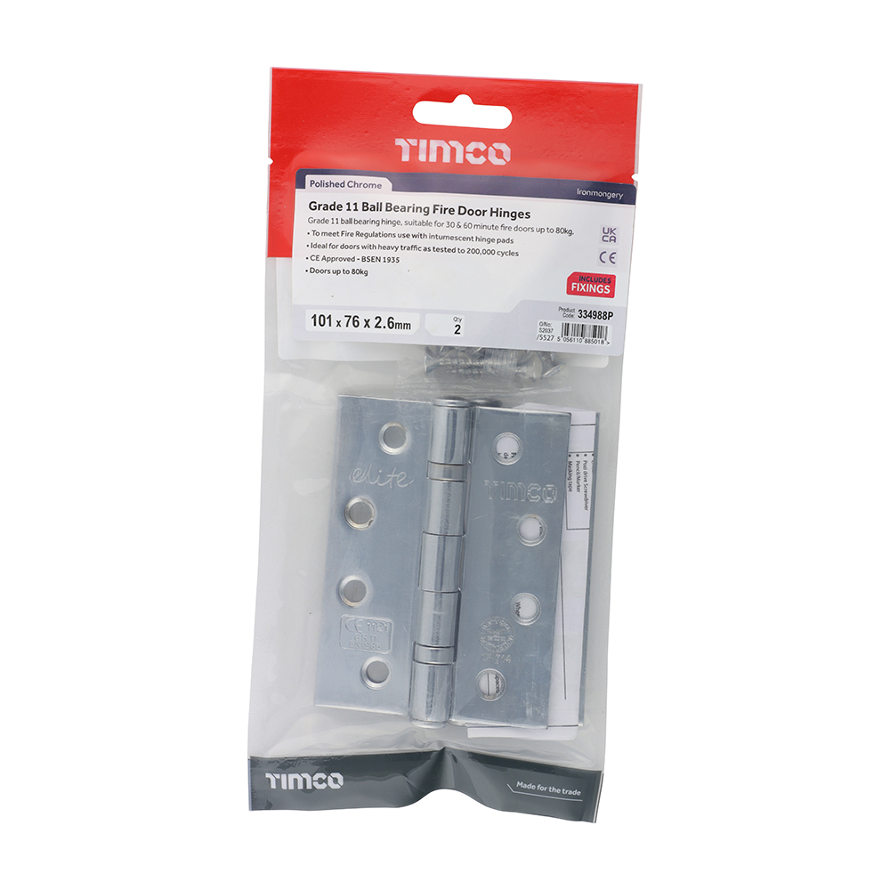 11 Fire Door Hinge PC - Image 2