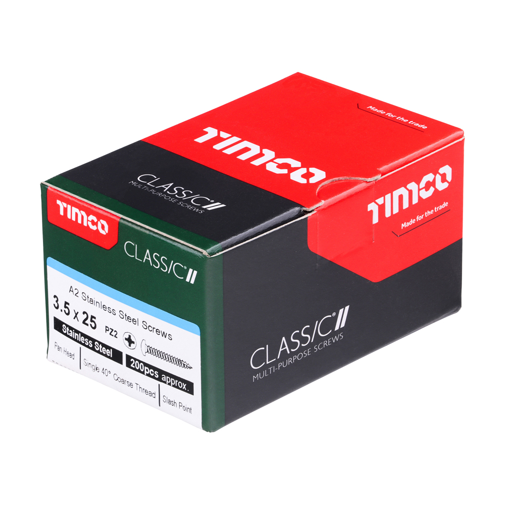 Classic Screw PZ2 PAN A2 SS - Image 2