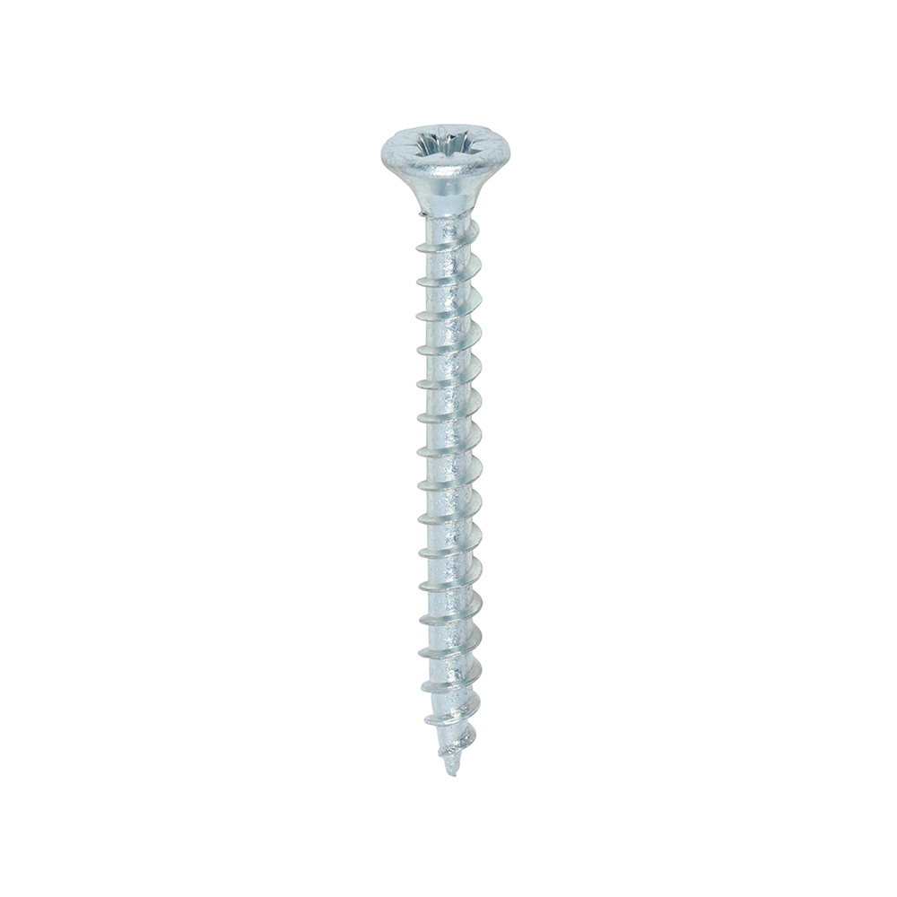 Solo Woodscrew PZ2 CSK Zinc - Image 1