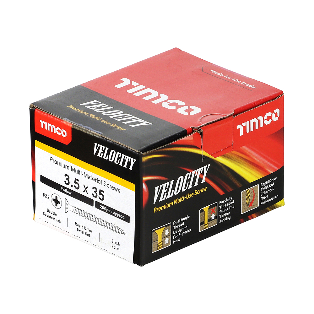 Velocity Screw PZ2 CSK ZYP - Image 2