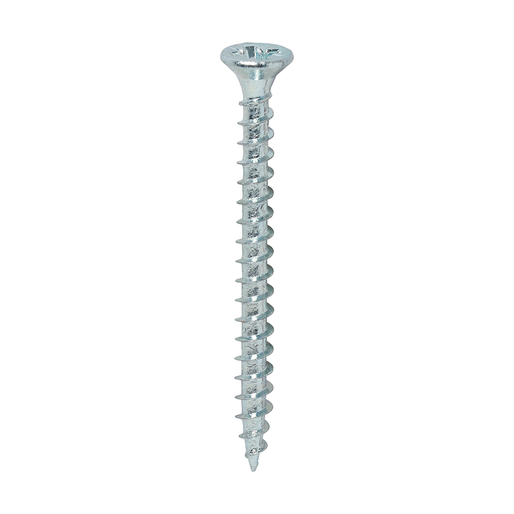 Solo Woodscrew PZ2 CSK Zinc - Image 1