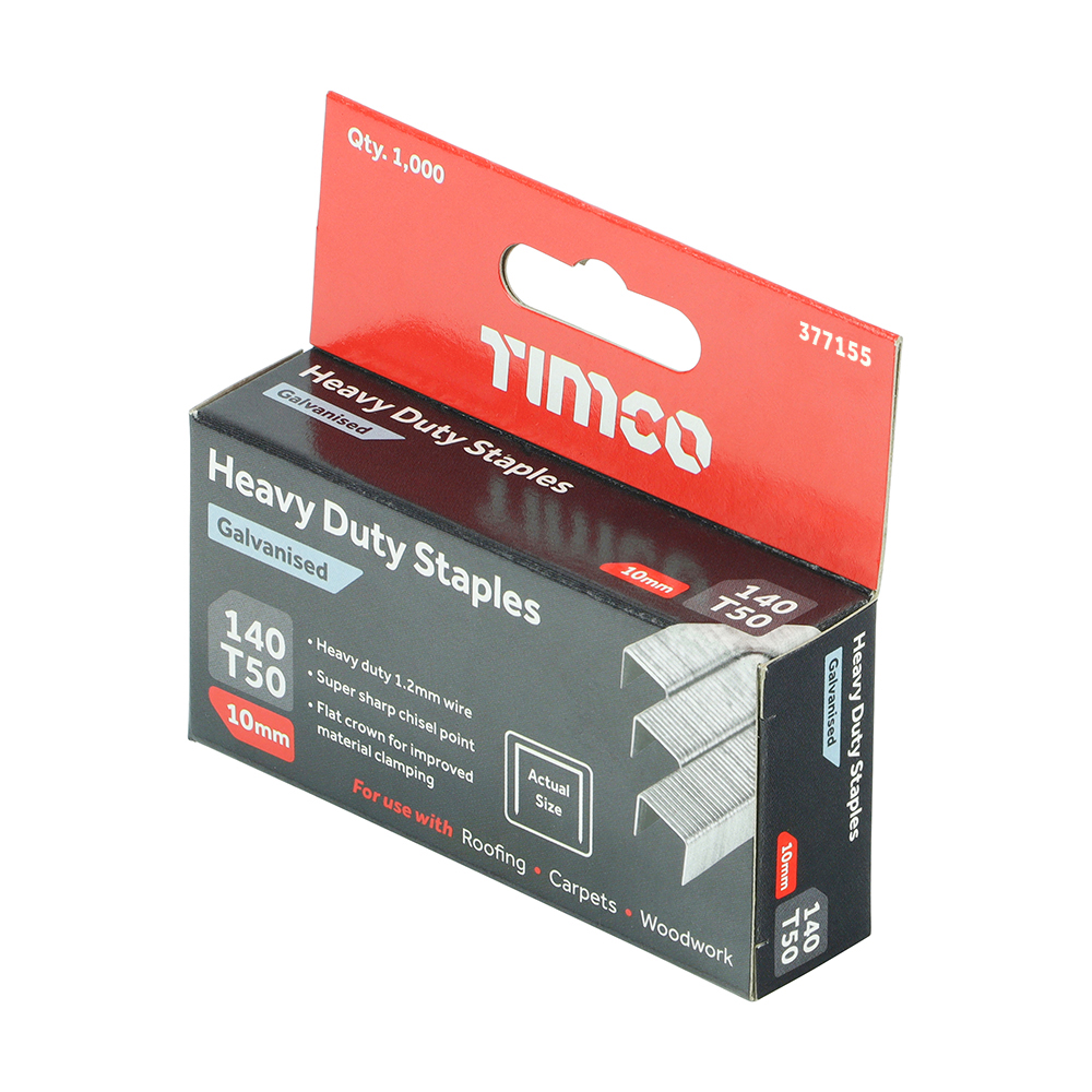 Staples HD Chisel - Galv Bulk - Image 2