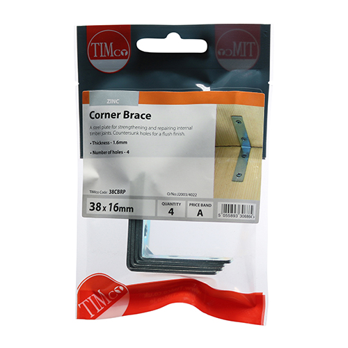 Corner Brace - BZP - Image 2