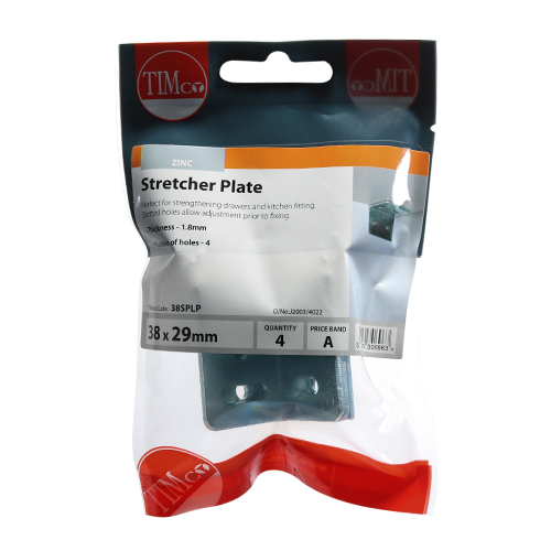 Stretcher Plate - BZP - Image 2
