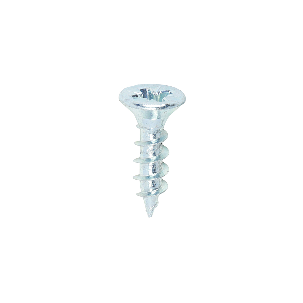 Solo Woodscrew PZ2 CSK Zinc - Image 1