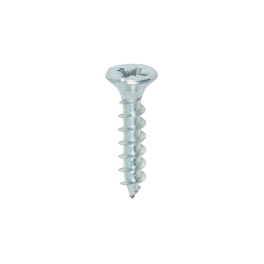 Solo Woodscrew PZ2 CSK Zinc - Image 1