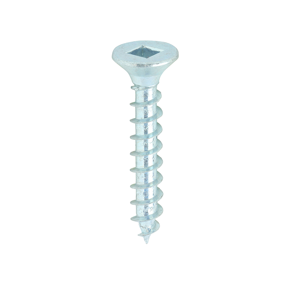 Solo Woodscrew SQ2 CSK Zinc - Image 1