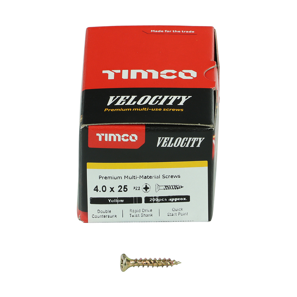 Velocity Screw PZ2 CSK ZYP - Image 3