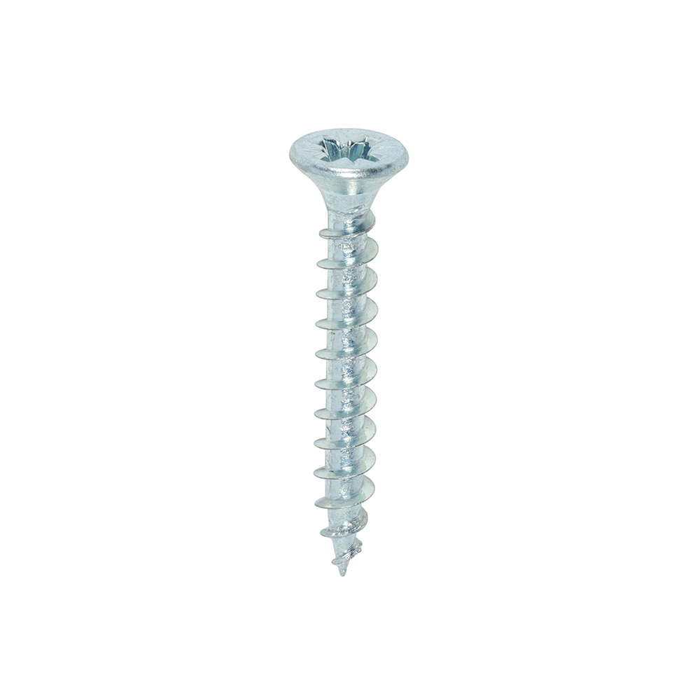 Solo Woodscrew PZ2 CSK Zinc - Image 1