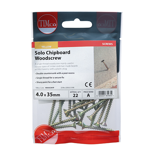 Solo Woodscrew PZ2 CSK - ZYP - Image 2