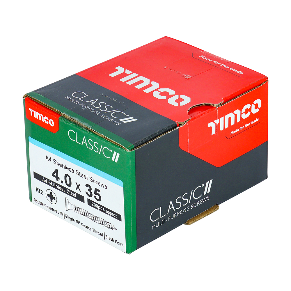 Classic Screw PZ2 CSK A4 SS - Image 2