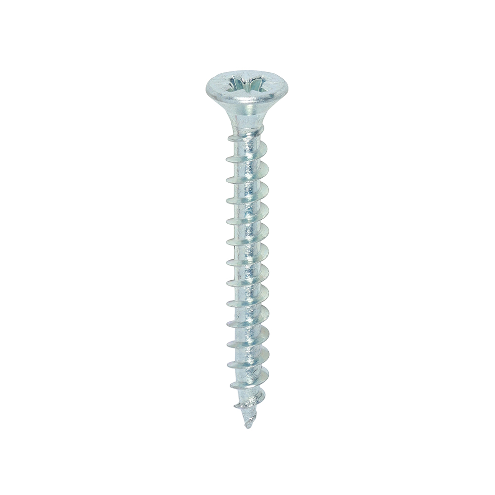 Solo Woodscrew PZ2 CSK Zinc - Image 1