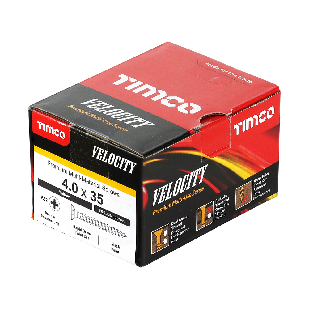Velocity Screw PZ2 CSK ZYP - Image 2