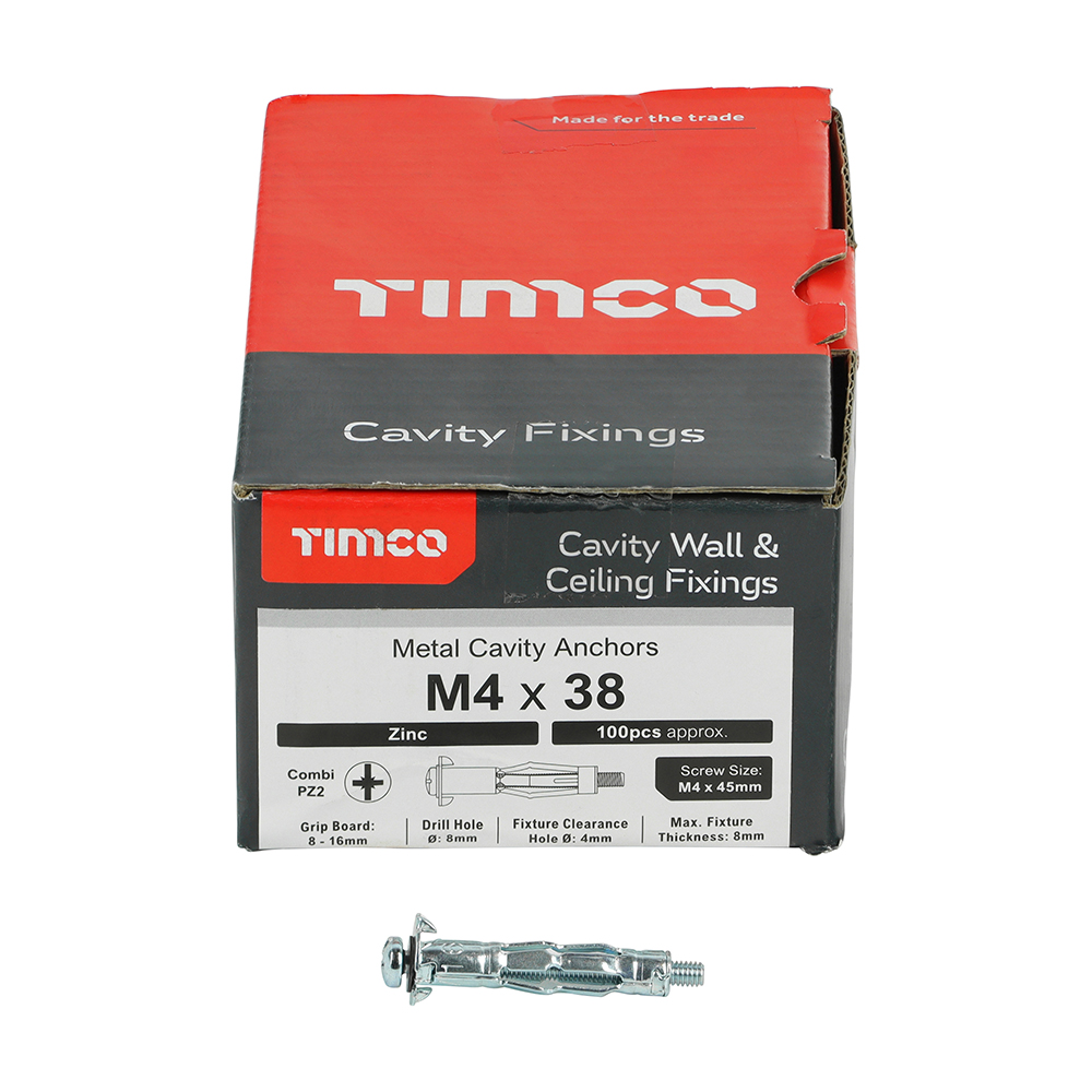 Metal Cavity Anchor Zinc - Image 3