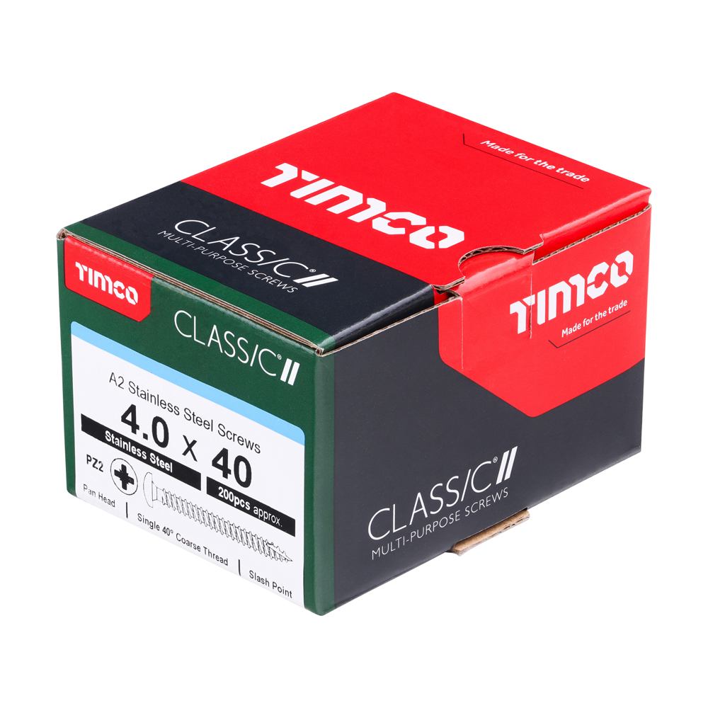 Classic Screw PZ2 PAN A2 SS - Image 2