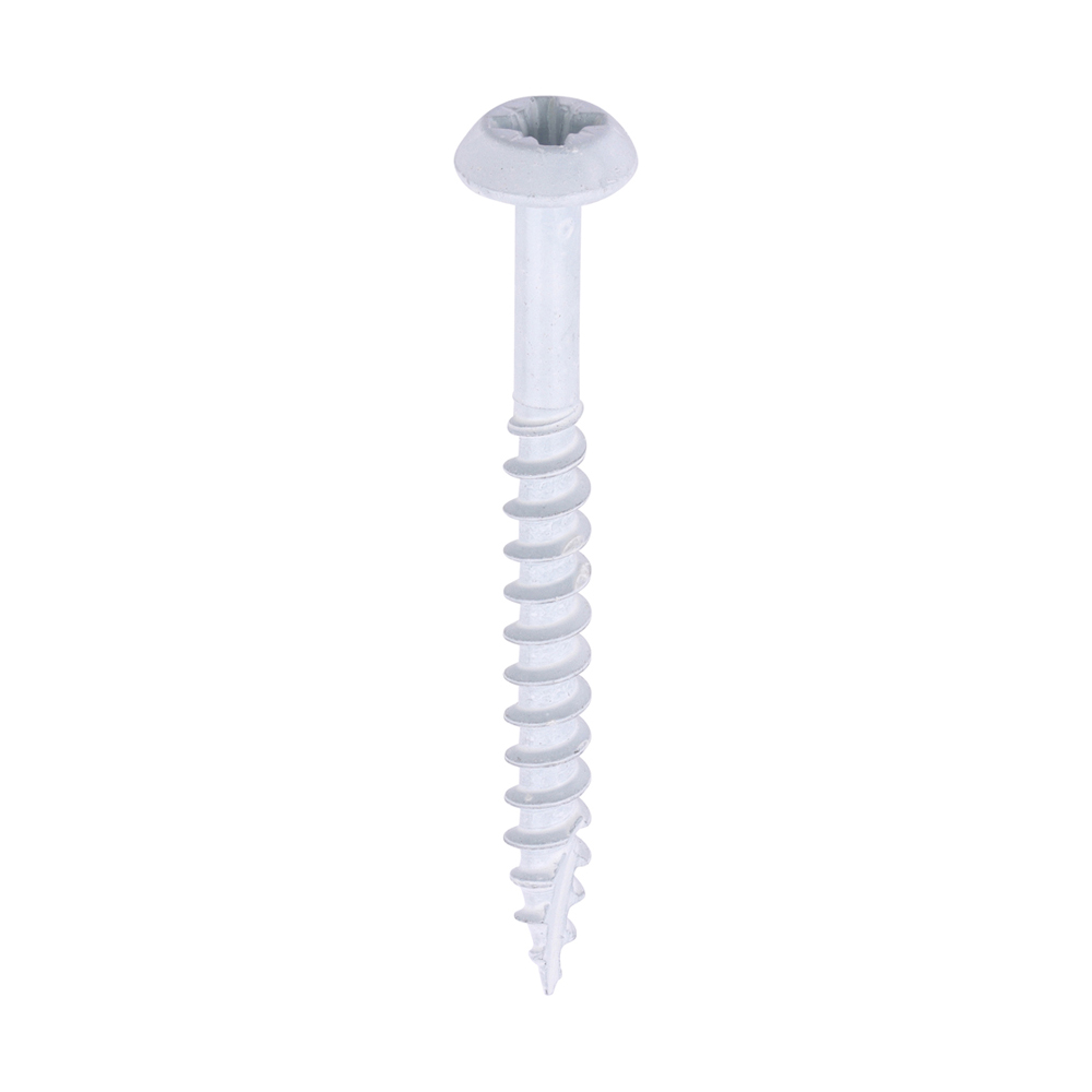Rainwater Screw - White