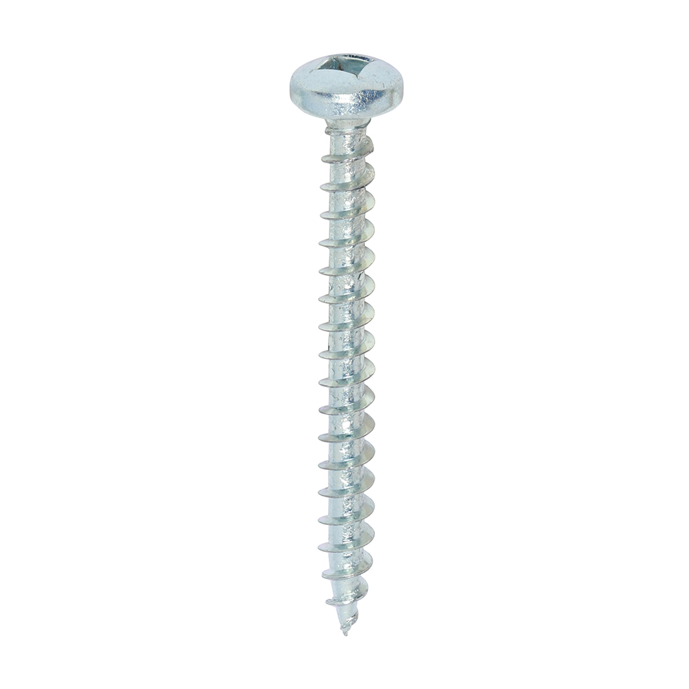 Solo Woodscrew SQ2 PAN Zinc