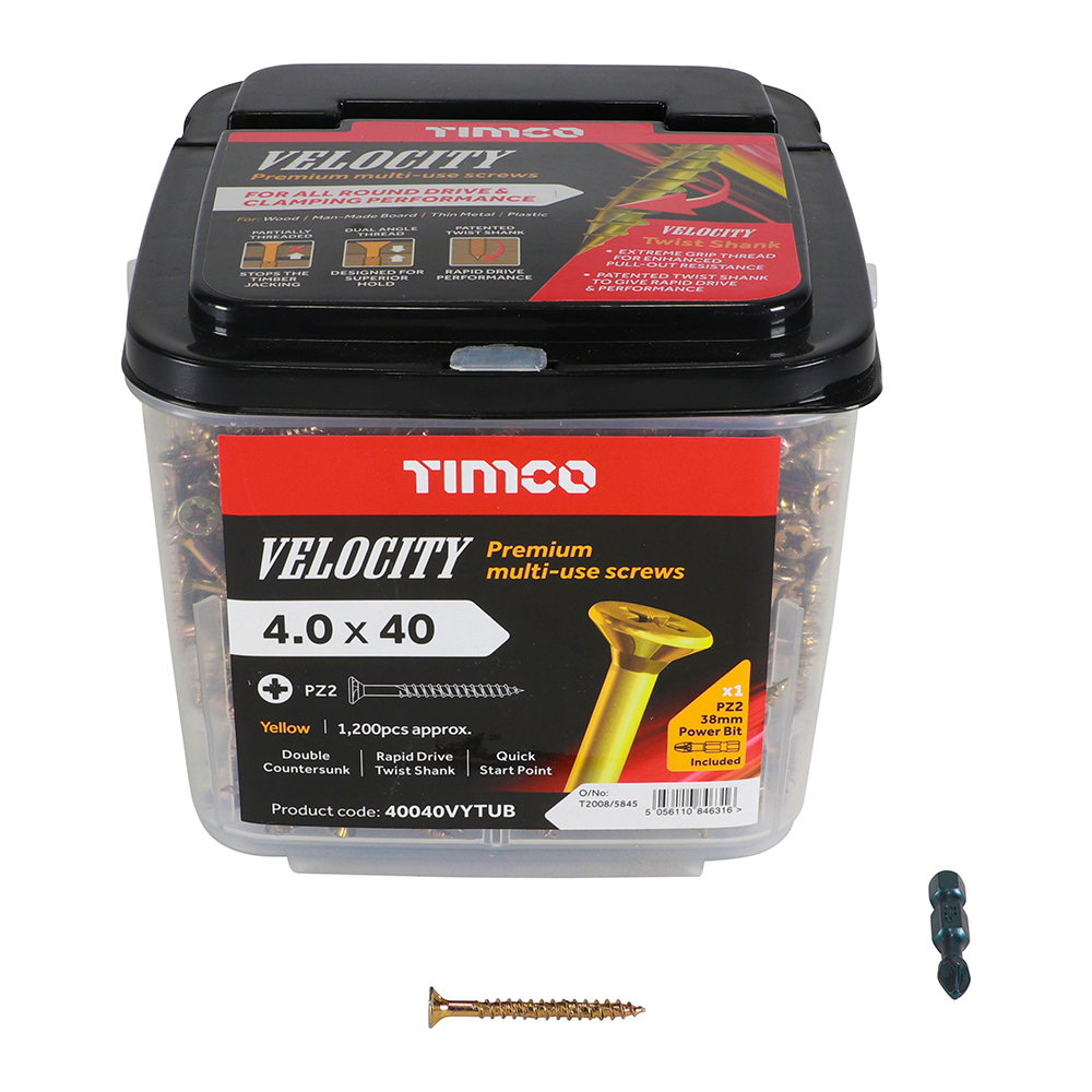Velocity Screw PZ2 CSK ZYP - Image 3