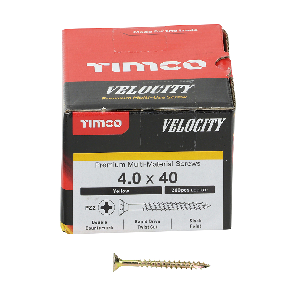 Velocity Screw PZ2 CSK ZYP - Image 3