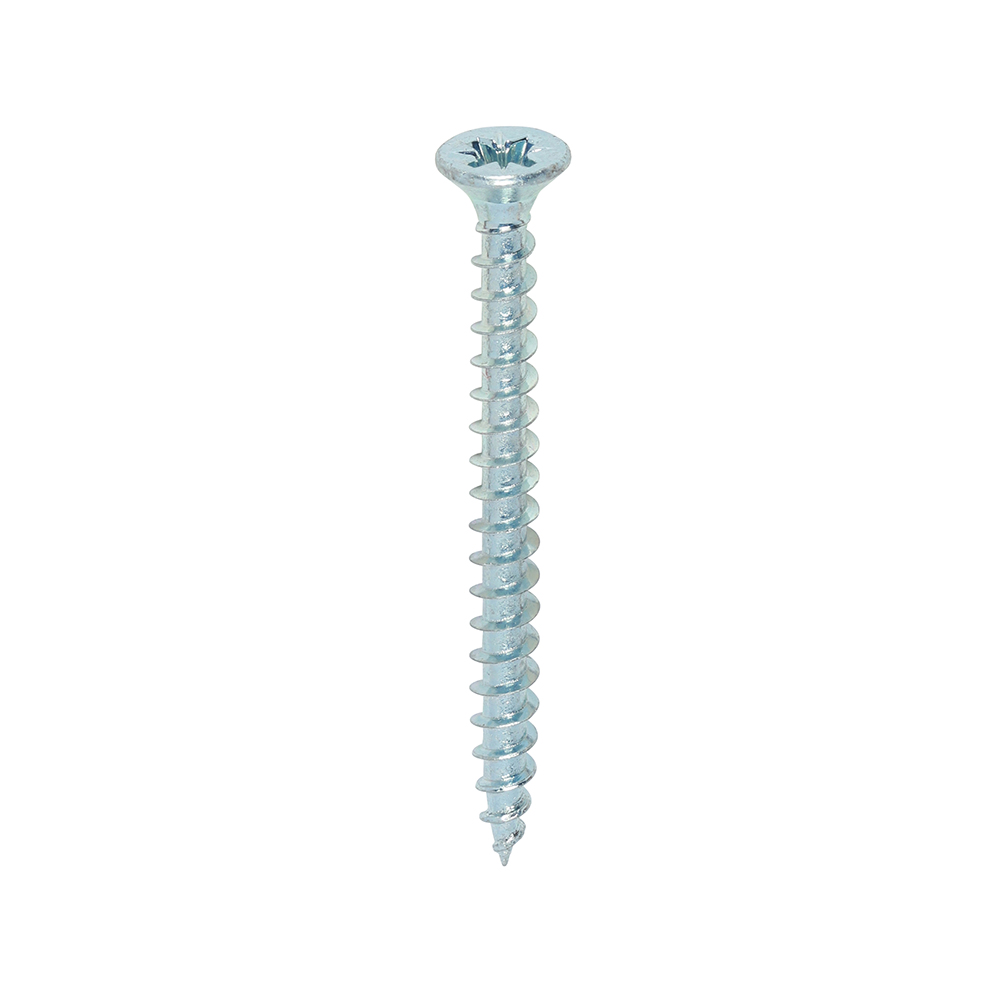 Solo Woodscrew PZ2 CSK Zinc - Image 1