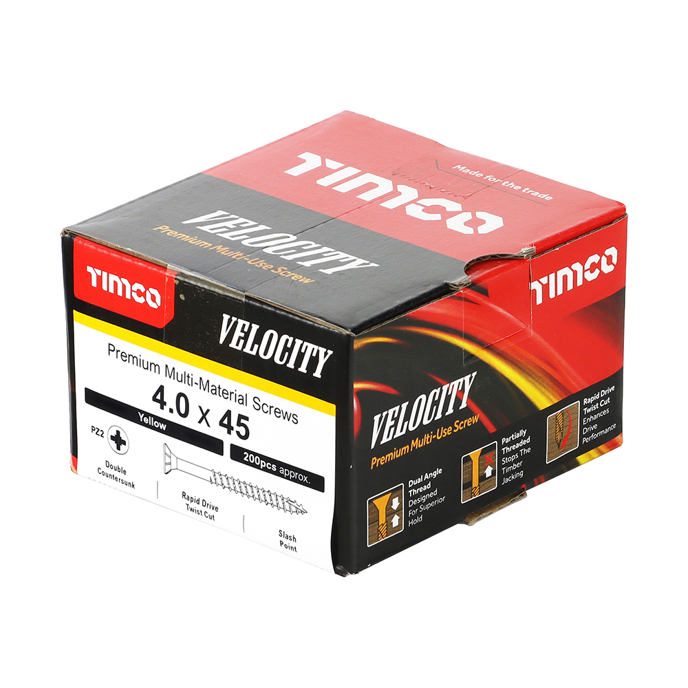 Velocity Screw PZ2 CSK ZYP - Image 2