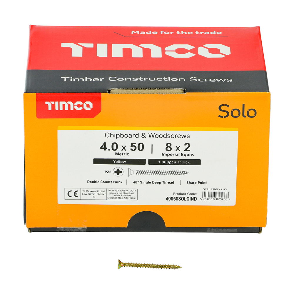 Solo Woodscrew CSK - ZYP (IND) - Image 4