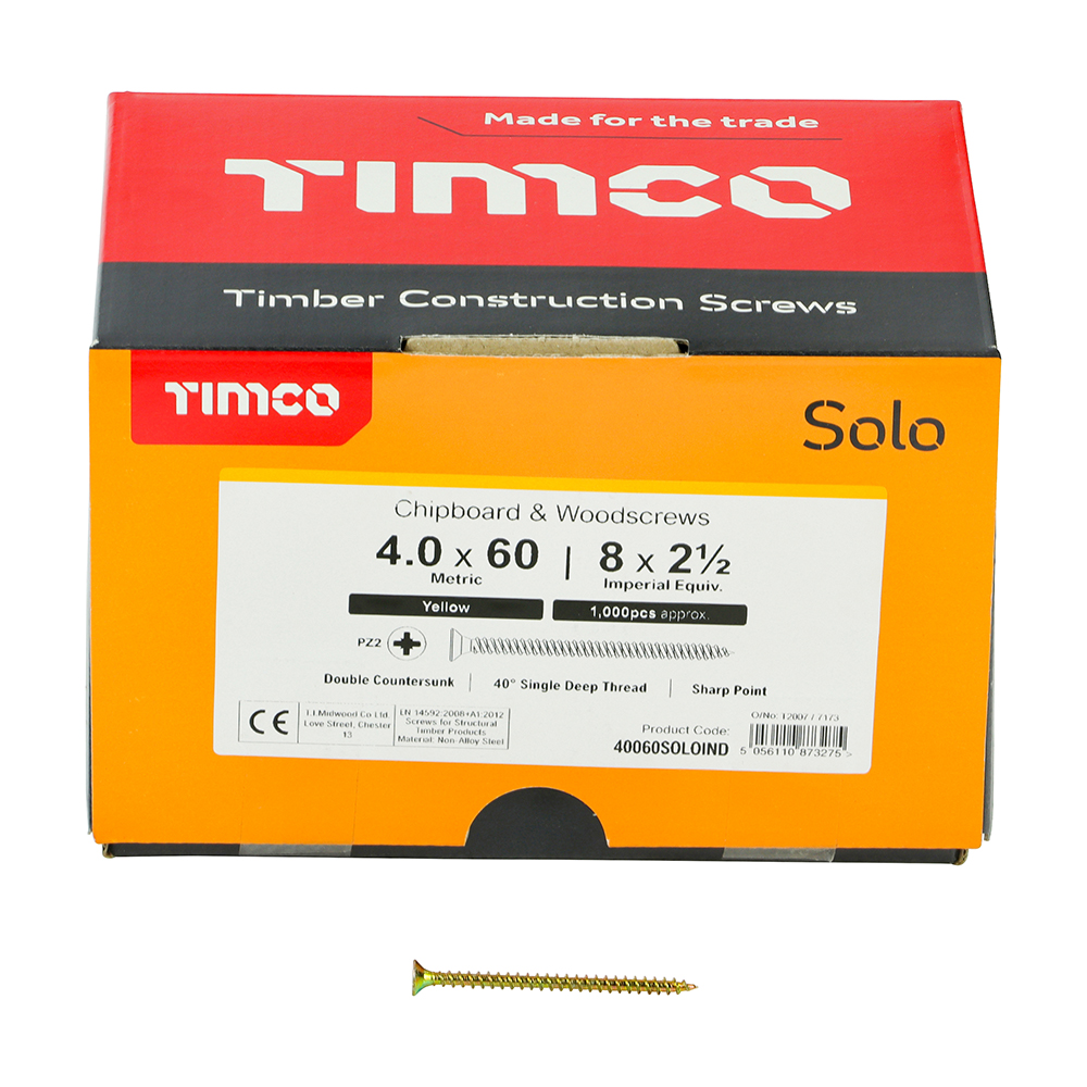Solo Woodscrew CSK - ZYP (IND) - Image 4