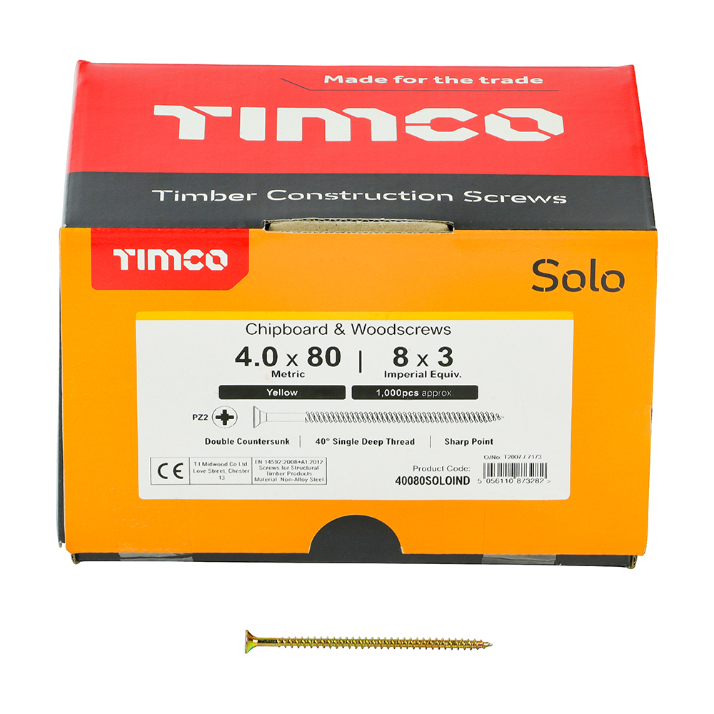 Solo Woodscrew CSK - ZYP (IND) - Image 4