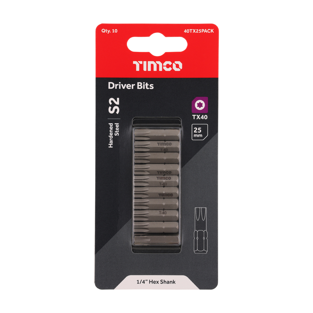 TX Drive Driver Bit - S2 Grey - Image 2