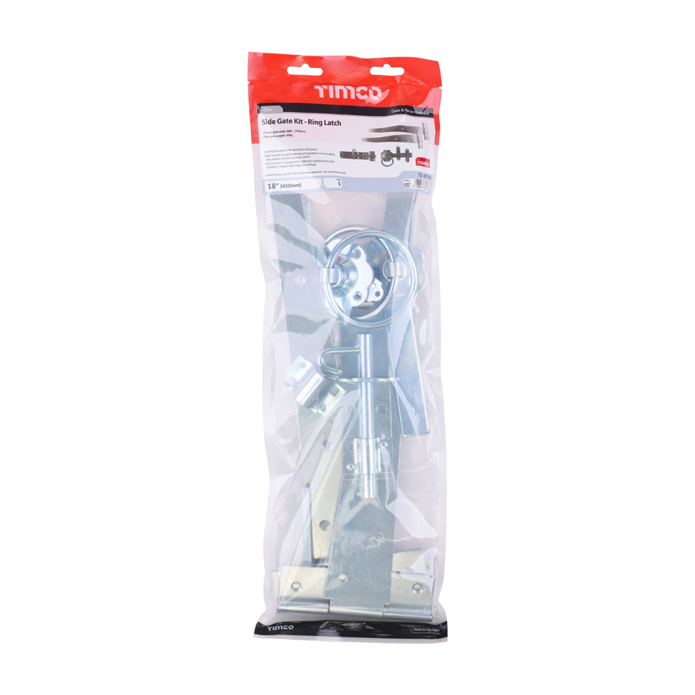 Side Gate Kit Ring Zinc - Image 2