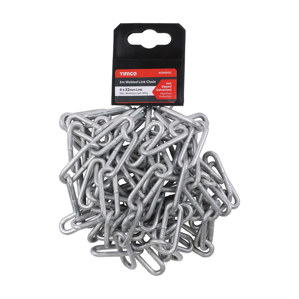 Welded Link Chain HDG - Image 2