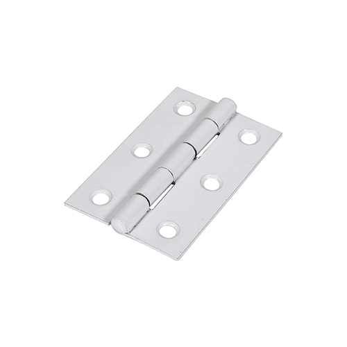 Butt Hinge Fixed Pin WHITE
