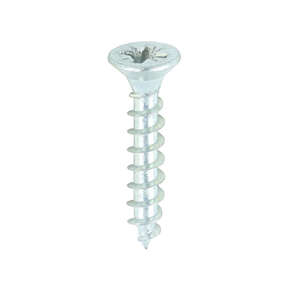 Solo Woodscrew PZ2 CSK Zinc - Image 1