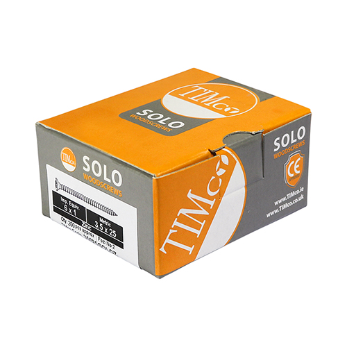 Solo Woodscrew PZ2 CSK Zinc - Image 2