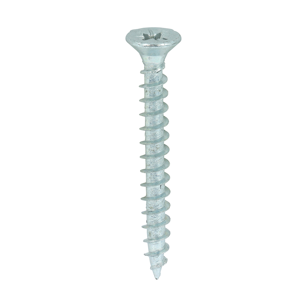 Solo Woodscrew PZ2 CSK Zinc - Image 1