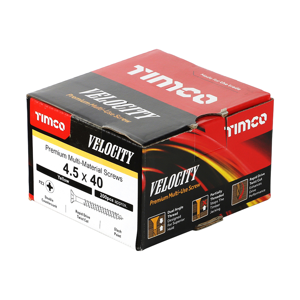 Velocity Screw PZ2 CSK ZYP - Image 2