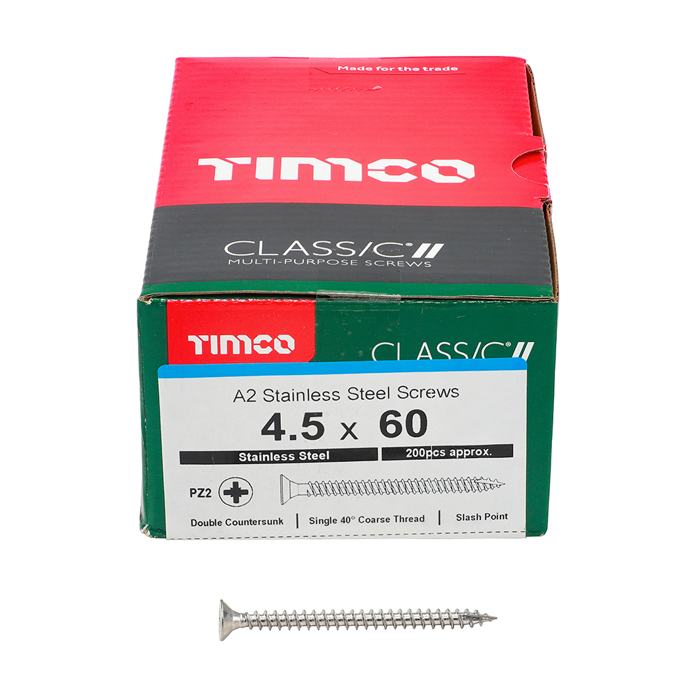 Classic Screw PZ2 CSK A2 SS - Image 3