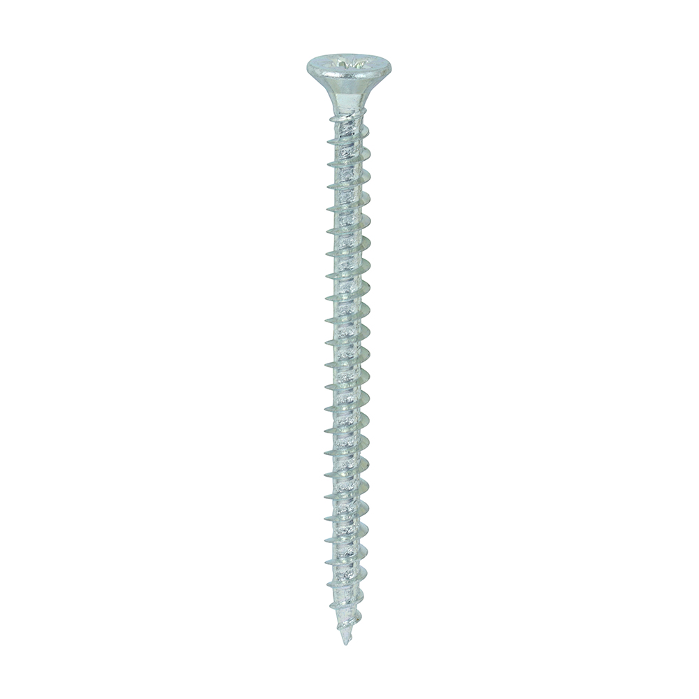 Solo Woodscrew PZ2 CSK Zinc - Image 1