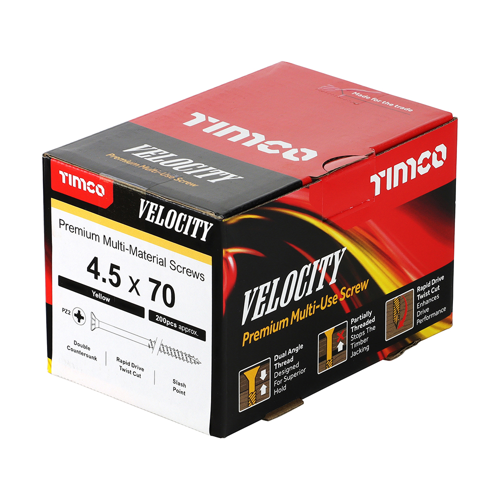 Velocity Screw PZ2 CSK ZYP - Image 2