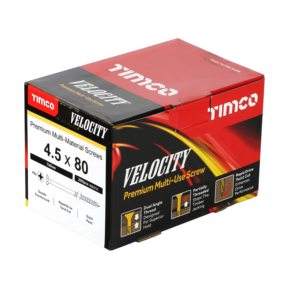 Velocity Screw PZ2 CSK ZYP - Image 2