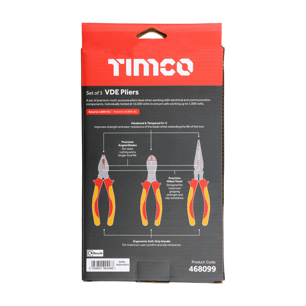 VDE Plier Set - Image 3