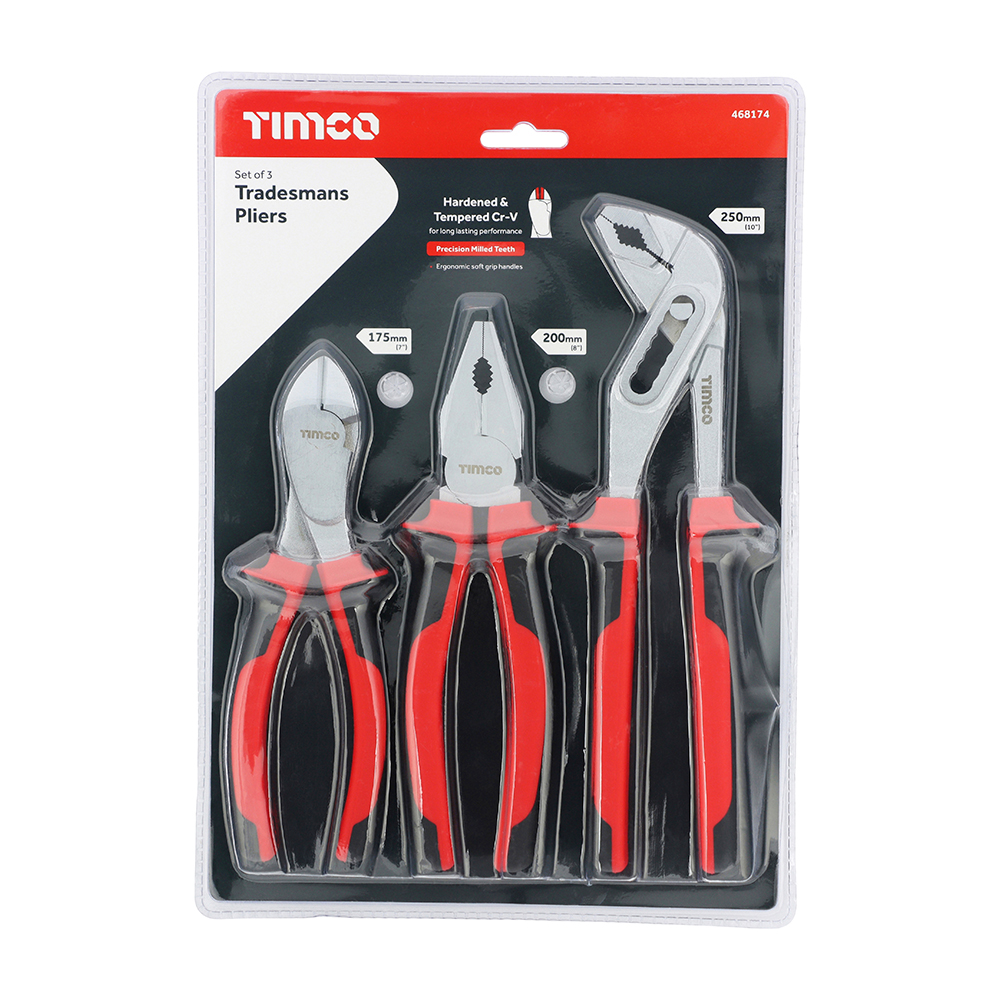 Tradesmans Pliers Set - Image 2