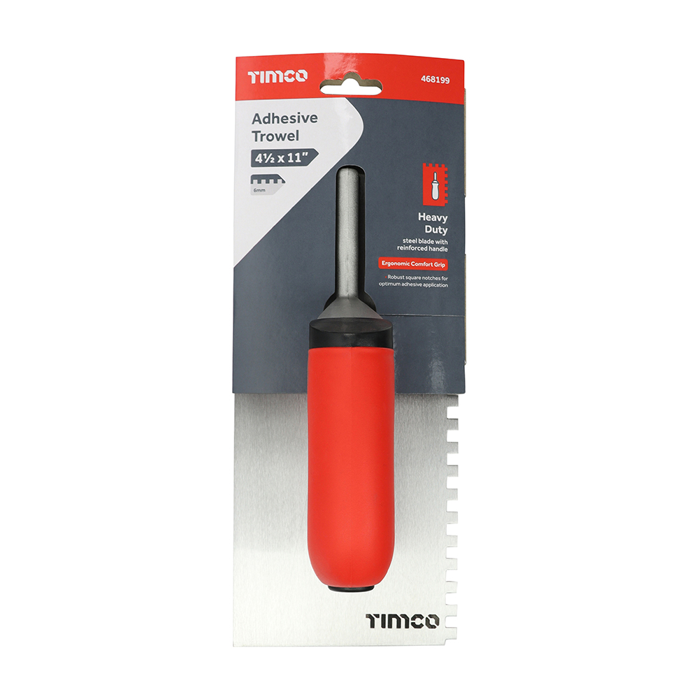 Adhesive Trowel - Square Notch - Image 2
